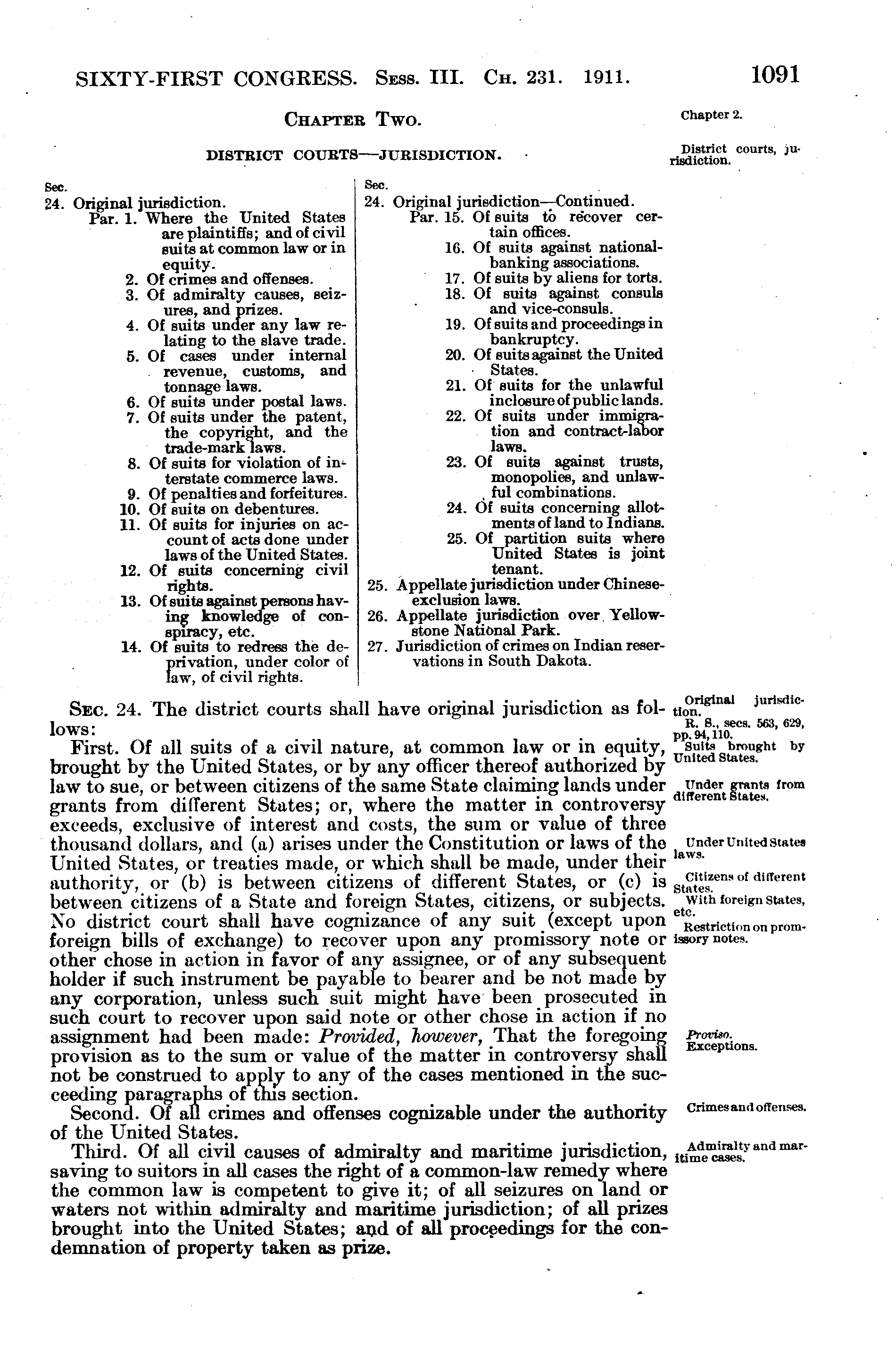 Statute Numbers Statutes At Large Page Image