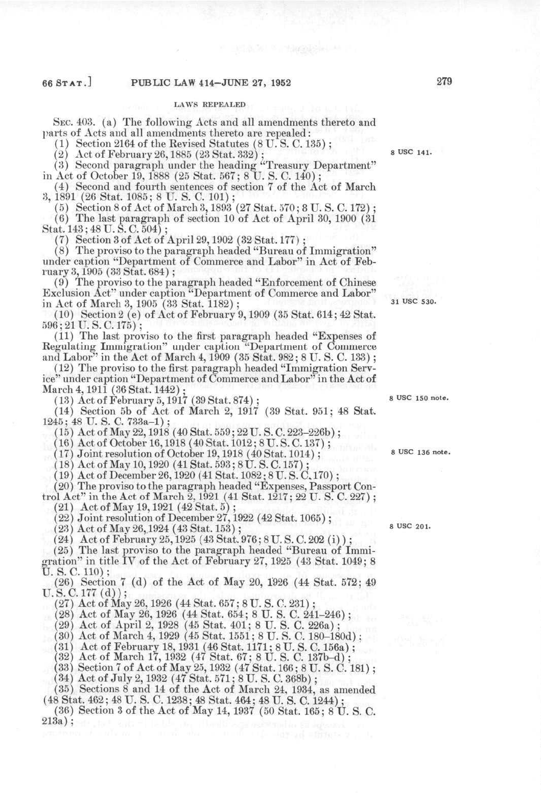 Statute Numbers Example Statutes At Large Page Image